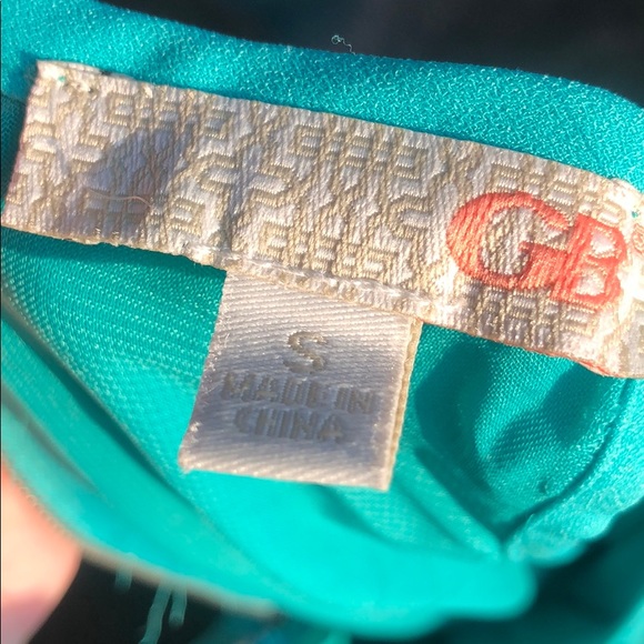 Small Teal Dress - Picture 3 of 3